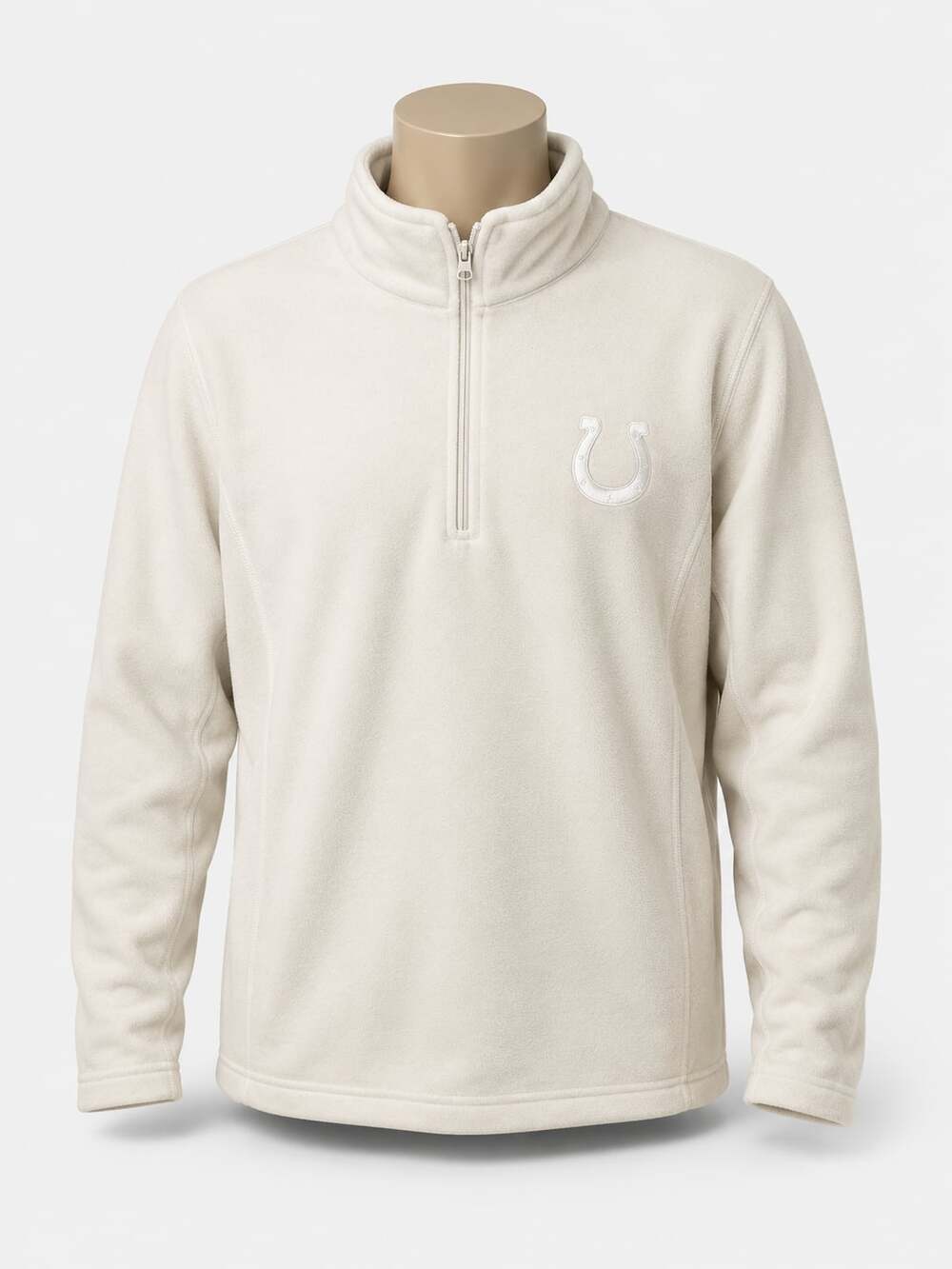 NFL Team Apparel Indianapolis Colts Women's Fleece Quarter-Zip Pullover